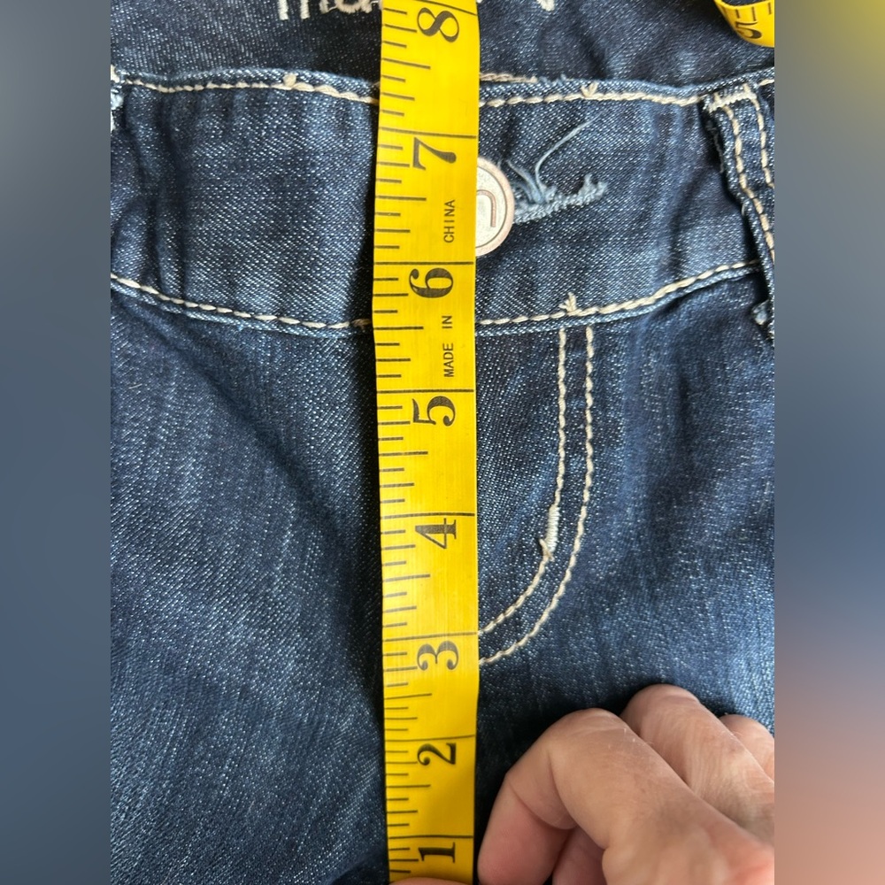 Maurices low rise flare Y2K jeans I like new condition size 1/2 Regular - Picture 7 of 8